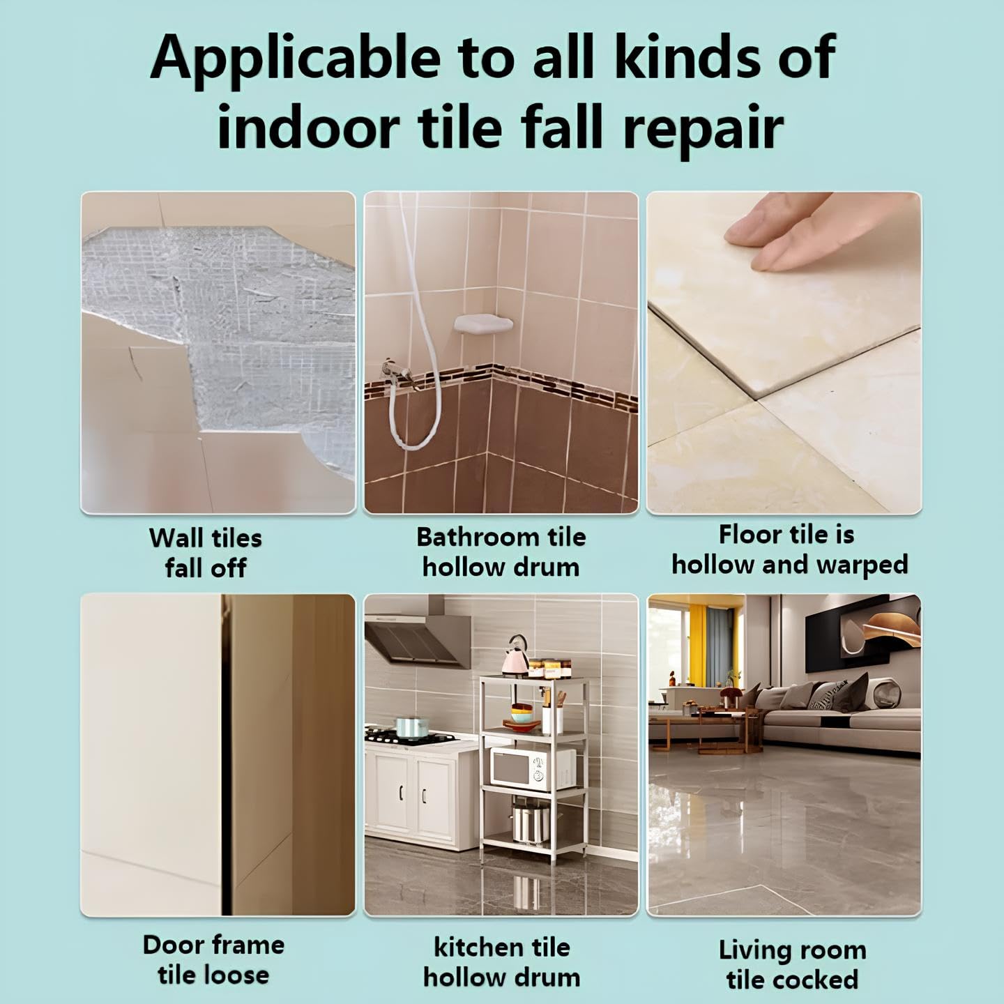 500ml Tile Adhesive Glue Spray, Tile repair sealant With needle design can go deep into the gap to repair loose floor tiles | Waterproof Tiles Grout, quick drying tile injection glue (1 pcs) 500ml Tile Adhesive Glue Spray, Tile repair sealant With needle design can go deep into the gap to repair loose floor tiles | Waterproof Tiles Grout, quick drying tile injection glue (1 pcs)